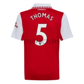 Fußballtrikots Arsenal Thomas Partey 5 2022-2023 Kurzarm Heimtrikotsatz kaufen